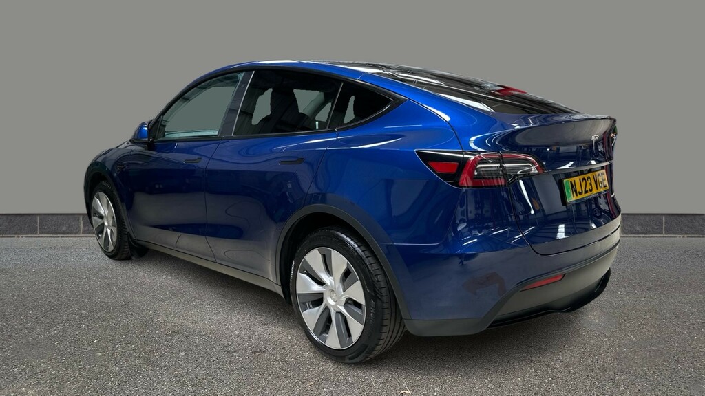 Tesla Model Y Long Range Awd Blue #4