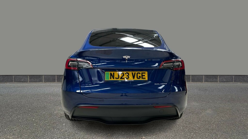 Tesla Model Y Long Range Awd Blue #5