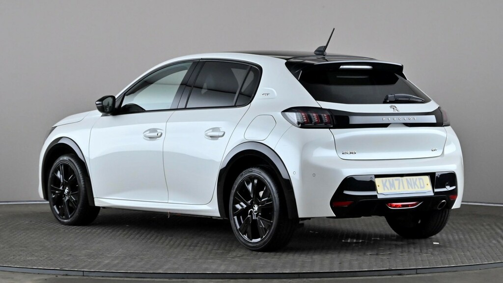 Peugeot 208 1.5 Bluehdi 100 Gt White #4