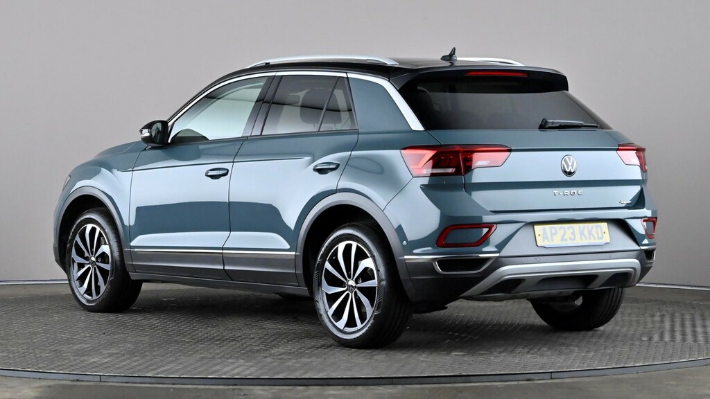 Volkswagen T-Roc 2.0 Tsi 4Motion Style Dsg Blue #4