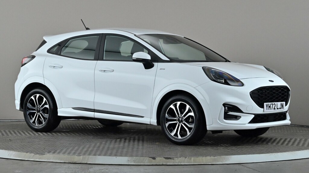 Ford Puma 1.0 Ecoboost Hybrid Mhev St-line White