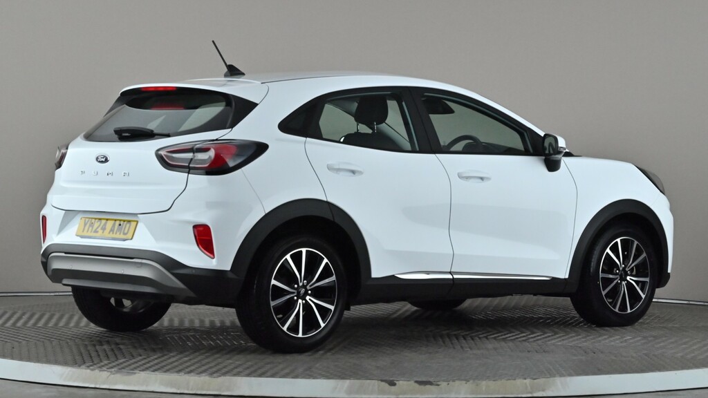 Ford Puma 1.0 Ecoboost Hybrid Mhev Titanium YH24AMO White #6