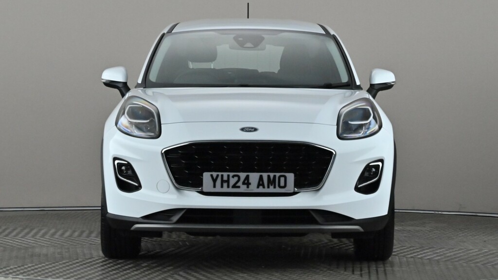 Ford Puma 1.0 Ecoboost Hybrid Mhev Titanium YH24AMO White #2