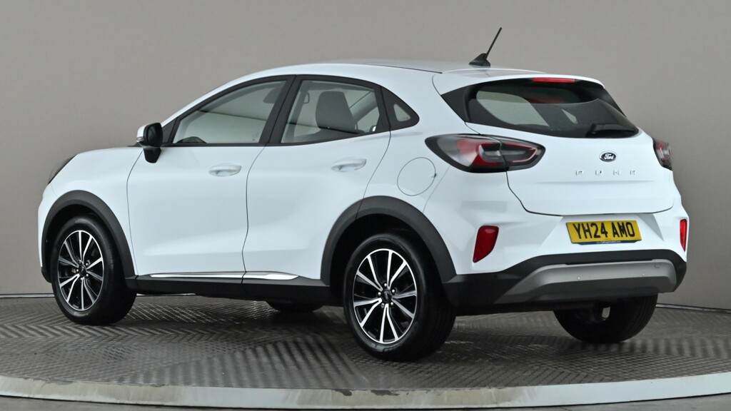 Ford Puma 1.0 Ecoboost Hybrid Mhev Titanium YH24AMO White #4