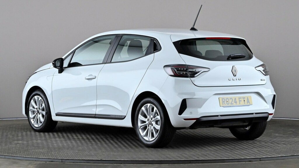 Renault Clio 1.6 E-tech Full Hybrid 145 Evolution White #4