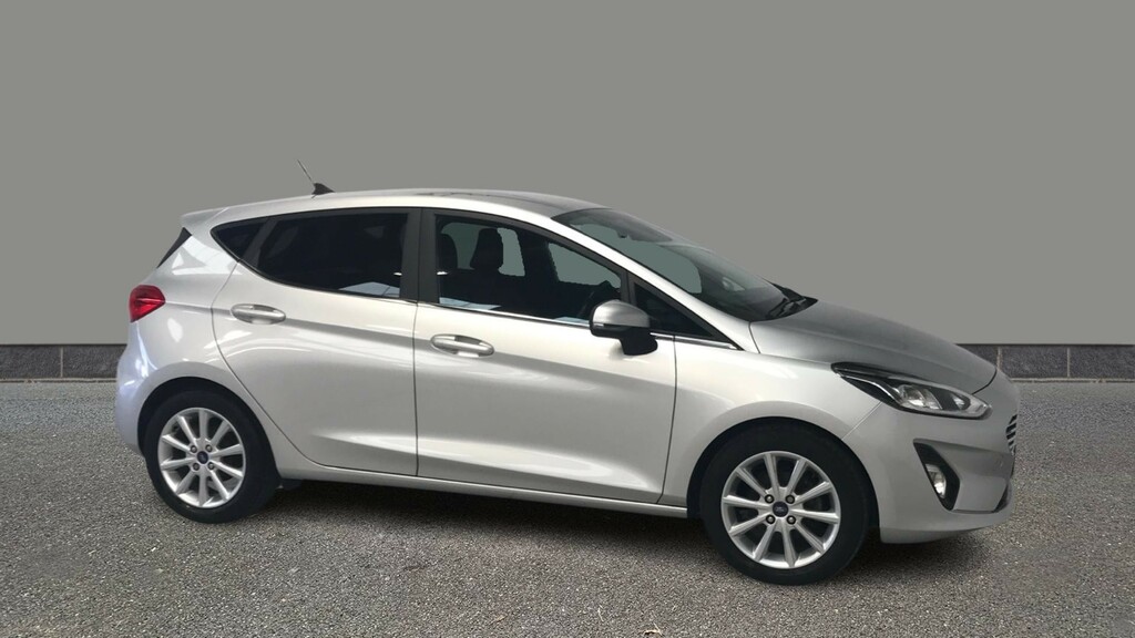 Ford Fiesta 1.0 Ecoboost Titanium ML69WJO Silver