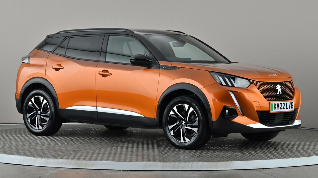 Peugeot e-2008 100Kw Gt 50Kwh KM22LVB Orange