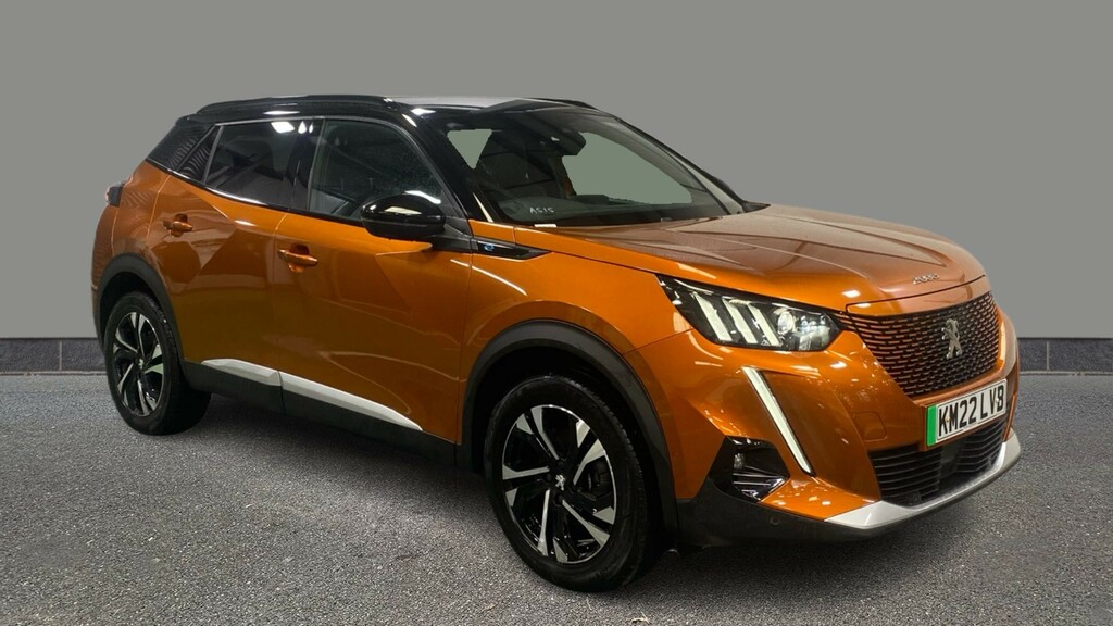 Peugeot e-2008 100Kw Gt 50Kwh Orange