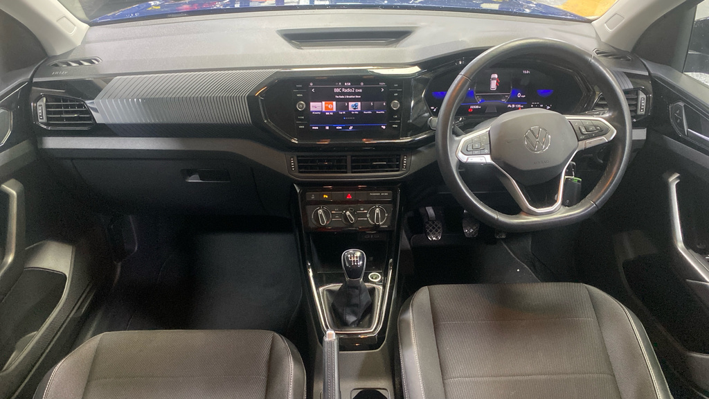 Volkswagen T-Cross 1.0 Tsi 110 Black Edition Blue #4