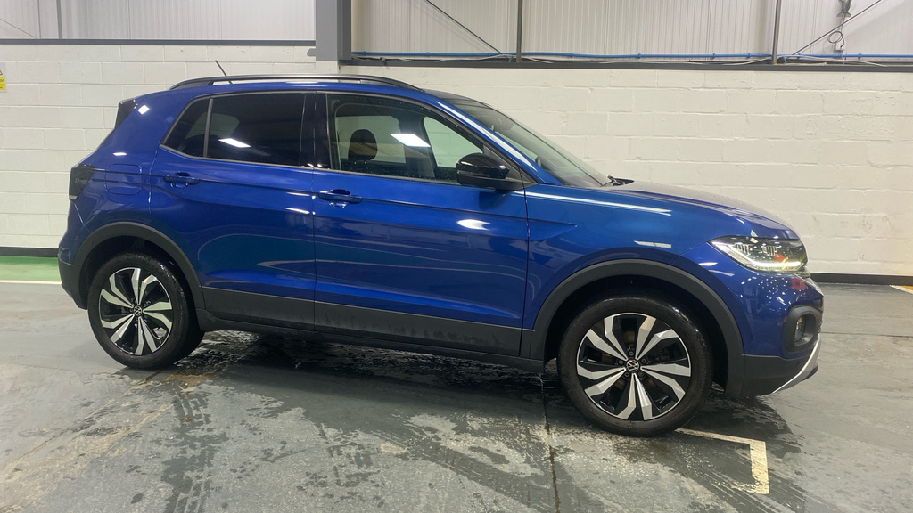 Volkswagen T-Cross 1.0 Tsi 110 Black Edition Blue #3