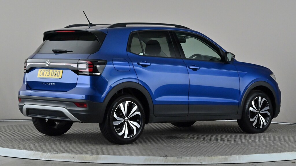 Volkswagen T-Cross 1.0 Tsi 110 Black Edition CK73OSO Blue #6