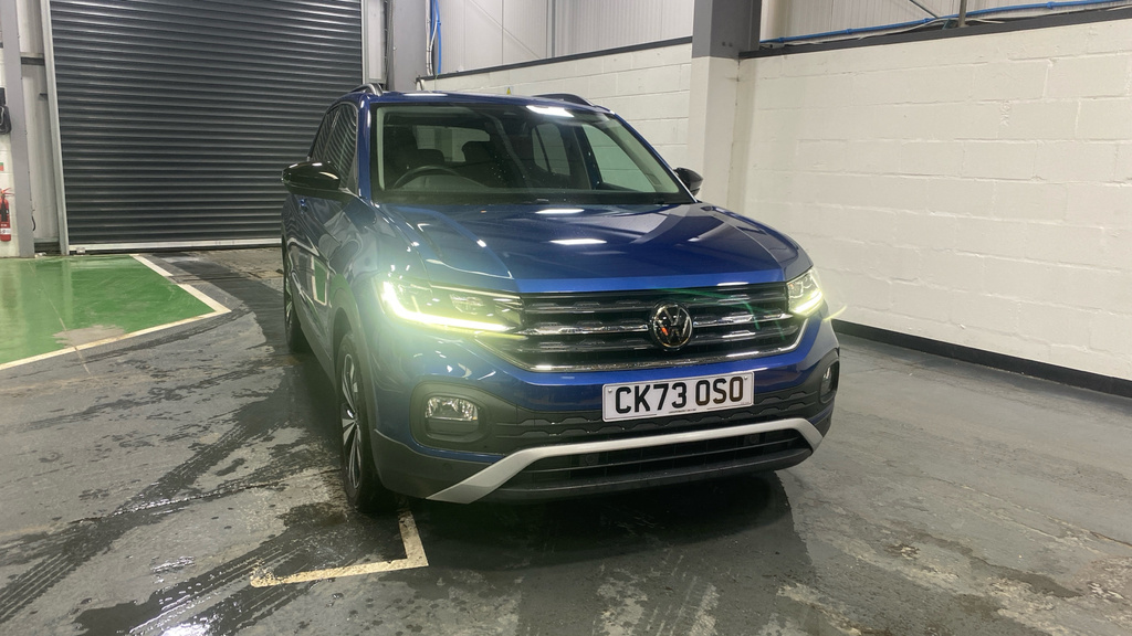 Volkswagen T-Cross 1.0 Tsi 110 Black Edition Blue #2