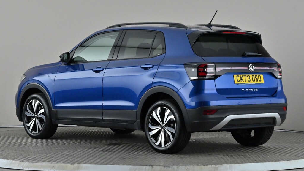 Volkswagen T-Cross 1.0 Tsi 110 Black Edition CK73OSO Blue #4