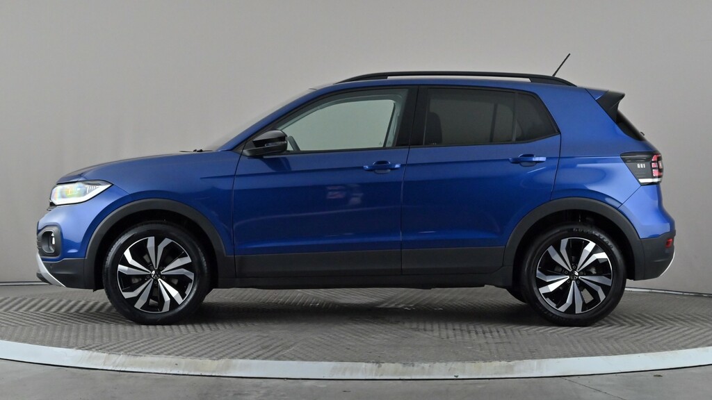 Volkswagen T-Cross 1.0 Tsi 110 Black Edition CK73OSO Blue #3
