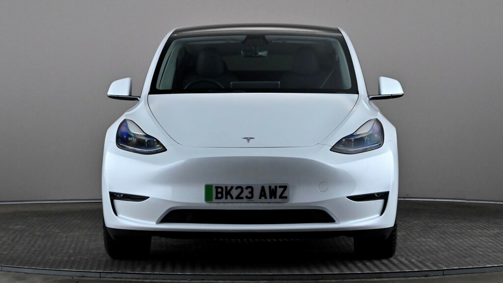 Tesla Model Y Long Range Awd White #2
