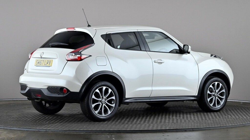Nissan Juke 1.2 Dig-t Tekna White #6