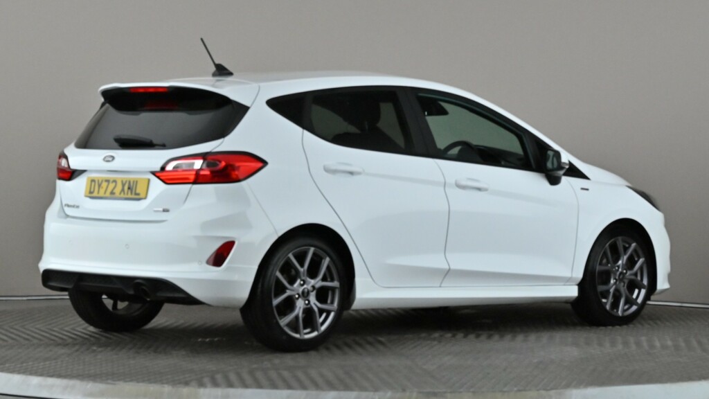 Ford Fiesta 1.0 Ecoboost Hybrid Mhev 125 St-line DY72XNL White #6