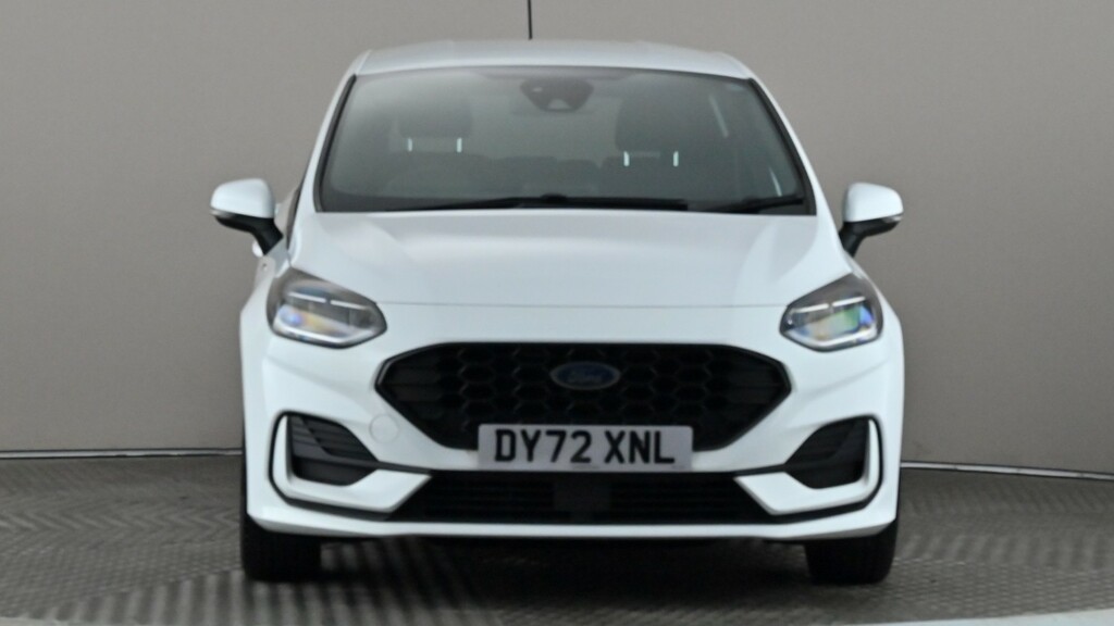Ford Fiesta 1.0 Ecoboost Hybrid Mhev 125 St-line DY72XNL White #2