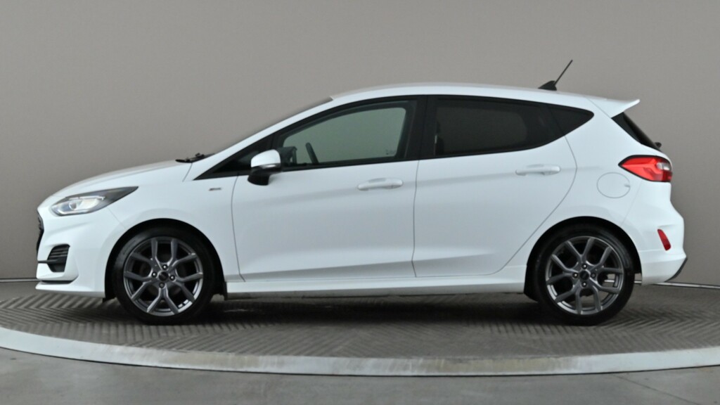 Ford Fiesta 1.0 Ecoboost Hybrid Mhev 125 St-line DY72XNL White #3