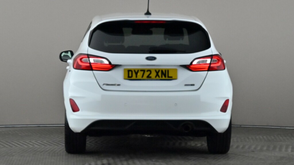 Ford Fiesta 1.0 Ecoboost Hybrid Mhev 125 St-line DY72XNL White #5