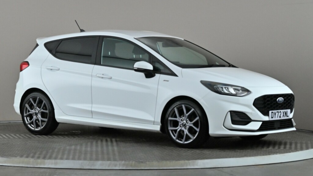 Ford Fiesta 1.0 Ecoboost Hybrid Mhev 125 St-line DY72XNL White