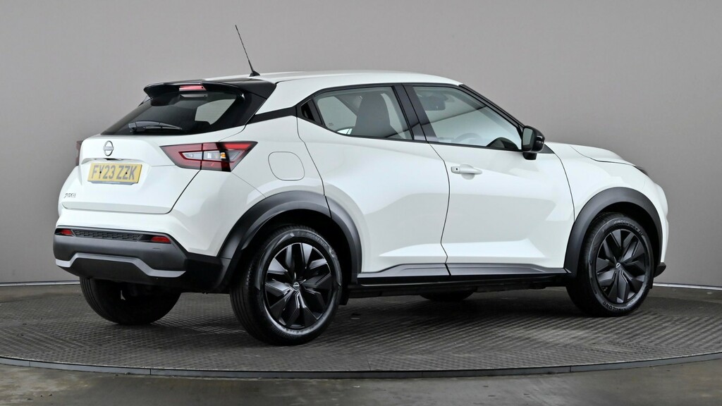 Nissan Juke 1.0 Dig-t 114 Acenta White #6