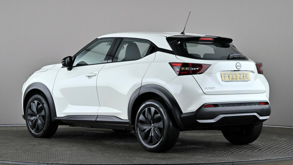 Nissan Juke 1.0 Dig-t 114 Acenta White #4
