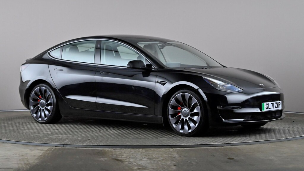 Tesla Model 3 Performance Awd Performance Upgrade Black