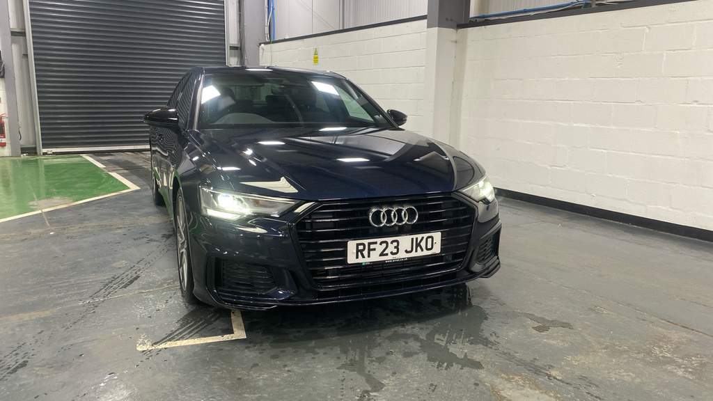 Audi A6 50 Tfsi E 17.9Kwh Quattro Black Edition S Tron Blue #2