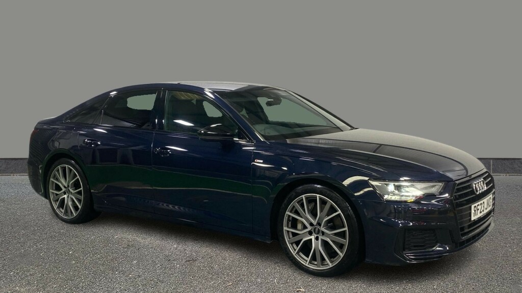 Audi A6 50 Tfsi E 17.9Kwh Quattro Black Edition S Tron Blue