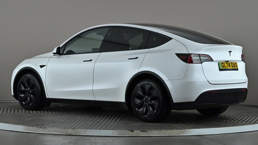Tesla Model Y Long Range Rwd White #4
