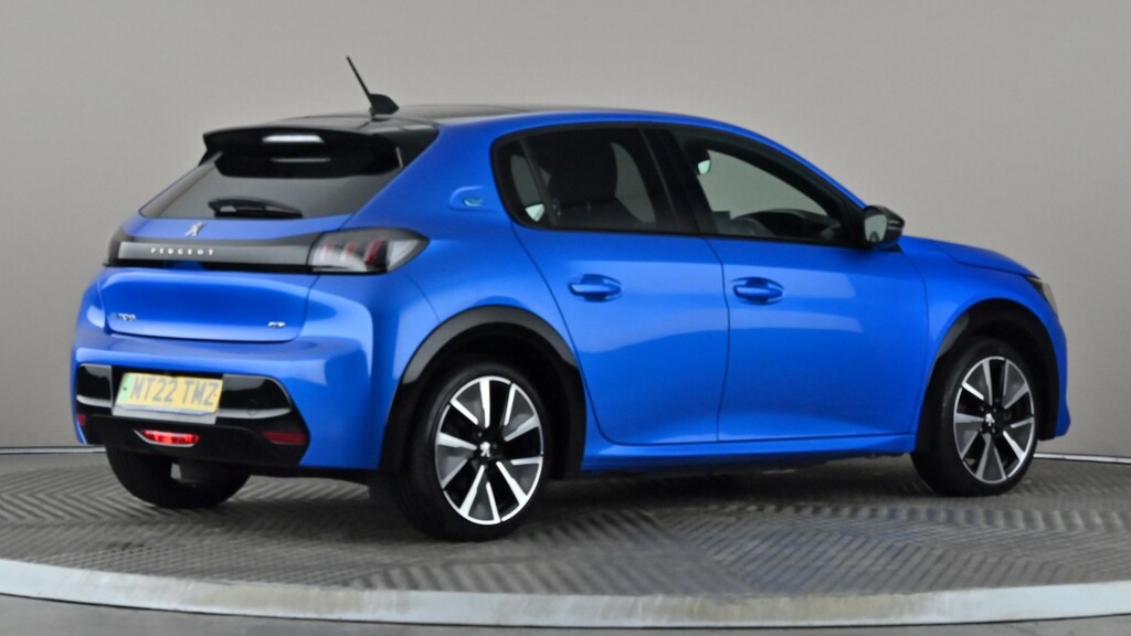 Peugeot e-208 100Kw Gt Premium 50Kwh MT22TMZ Blue #6
