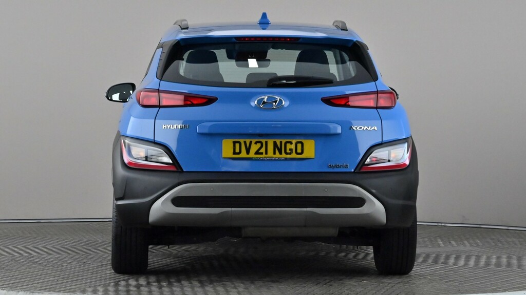 Hyundai Kona 1.6 Gdi Hybrid Se Connect Dct Blue #5