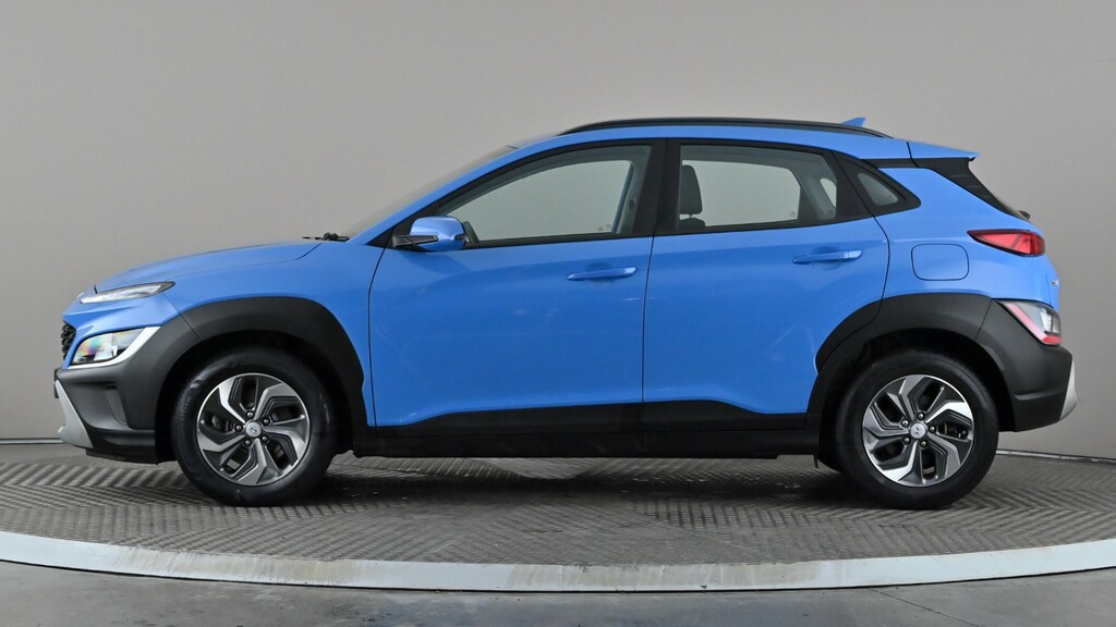Hyundai Kona 1.6 Gdi Hybrid Se Connect Dct Blue #3