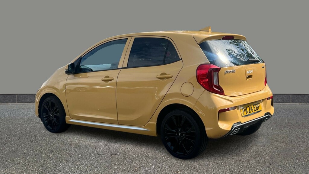 Kia Picanto 1.0 Gt-line 4 Seats Yellow #4