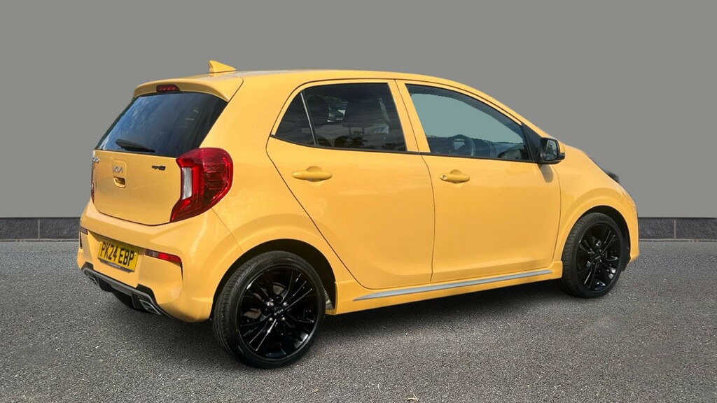 Kia Picanto 1.0 Gt-line 4 Seats Yellow #6