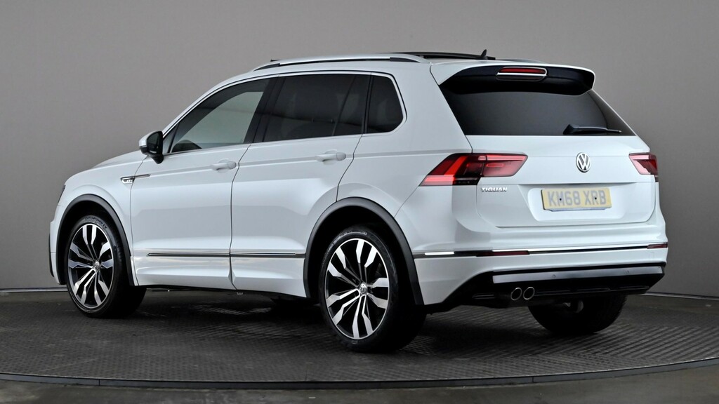 Volkswagen Tiguan 2.0 Tdi 150 R-line Dsg White #4