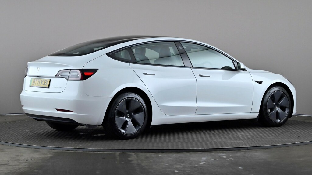 Tesla Model 3 Long Range Awd White #6