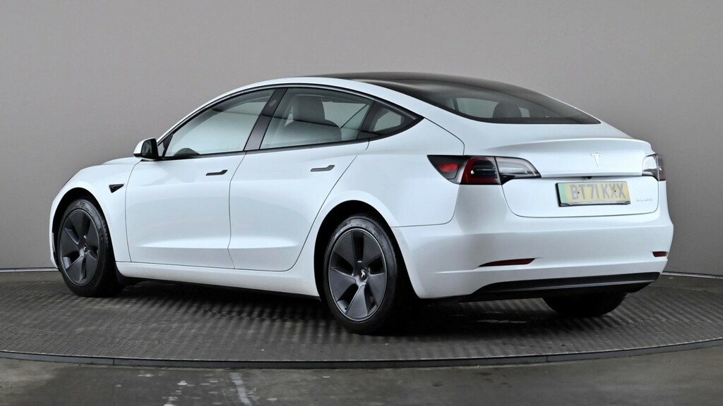 Tesla Model 3 Long Range Awd White #4