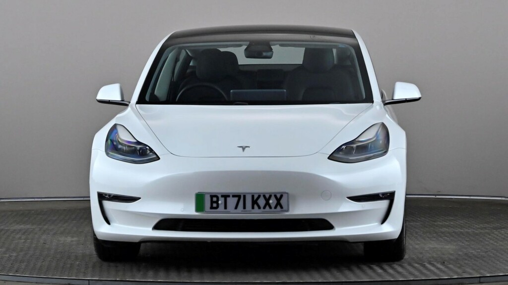 Tesla Model 3 Long Range Awd White #2