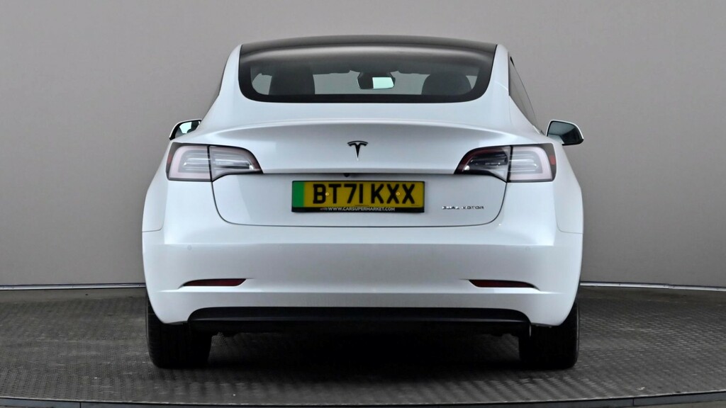 Tesla Model 3 Long Range Awd White #5