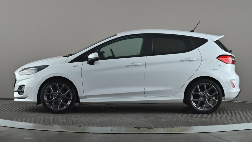 Ford Fiesta 1.0 Ecoboost Hybrid Mhev 125 St-line White #3