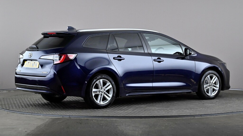 Toyota Corolla 1.8 Vvt-i Hybrid Icon Tech Cvt Blue #5