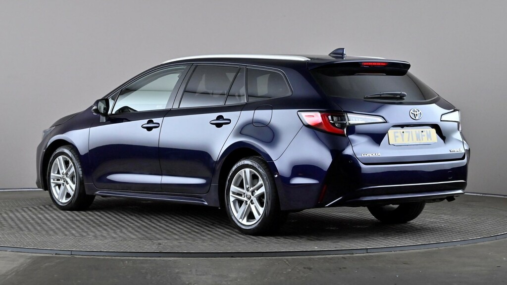 Toyota Corolla 1.8 Vvt-i Hybrid Icon Tech Cvt Blue #4
