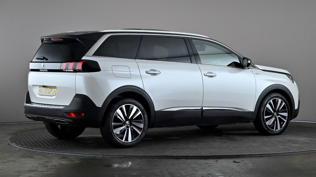 Peugeot 5008 1.2 Puretech Gt Line Premium White #6