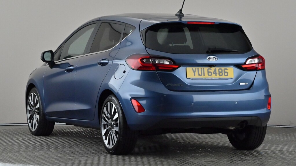 Ford Fiesta 1.0 Ecoboost Hbd Mhev 125 Titanium X Blue #4
