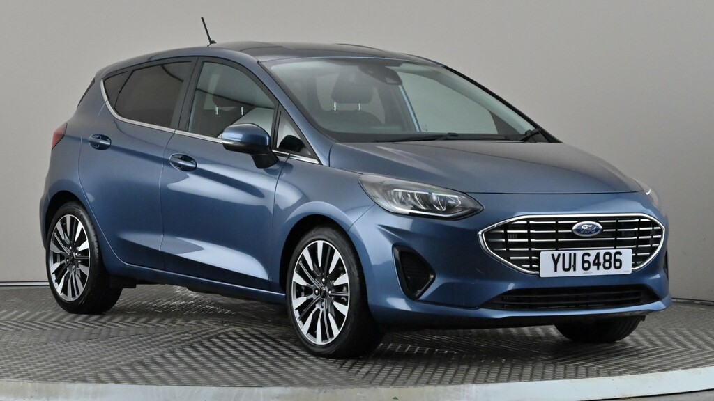 Ford Fiesta 1.0 Ecoboost Hbd Mhev 125 Titanium X Blue