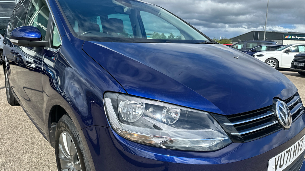 Volkswagen Sharan Sharan White #9