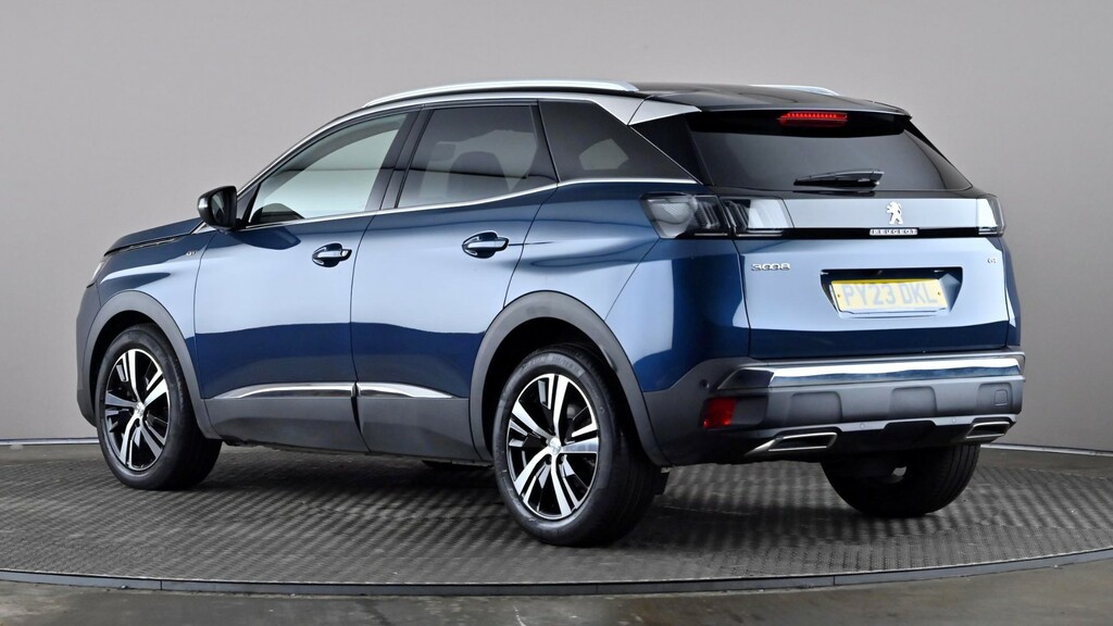 Peugeot 3008 1.5 Bluehdi Gt Eat8 Blue #4