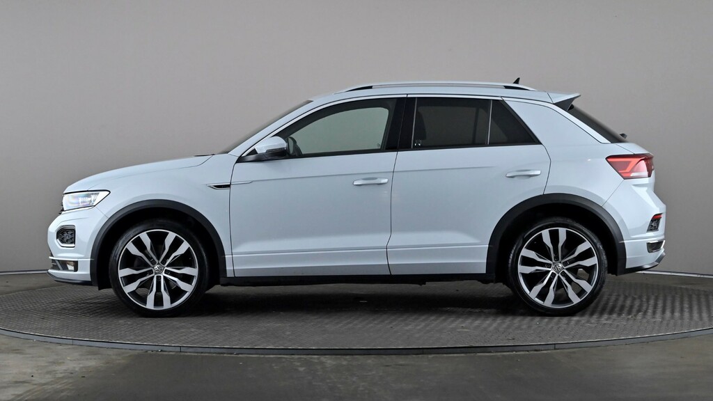 Volkswagen T-Roc 1.5 Tsi Evo R-line Dsg Silver #3